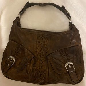 Junior Drake Boho hobo! gorgeous buttery leather